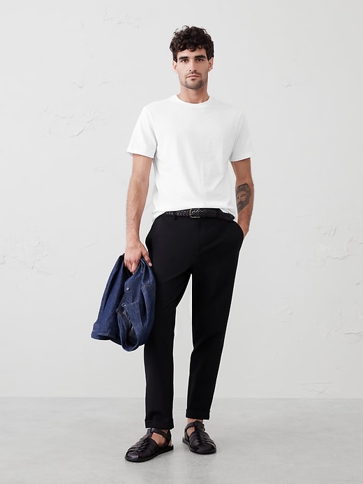 Quilted Knit Half-Zip Pullover