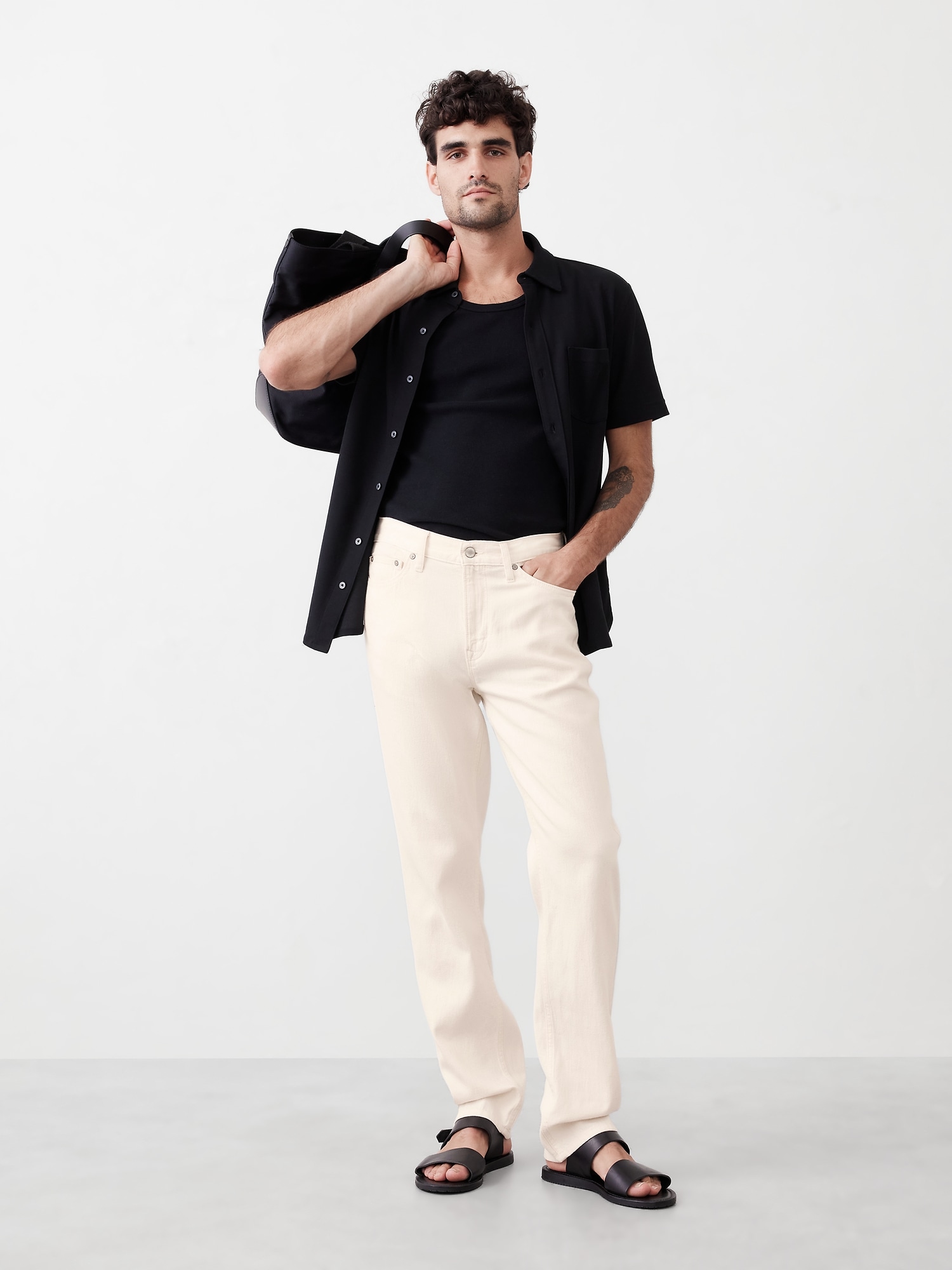 Straight Slim Summerweight Jean