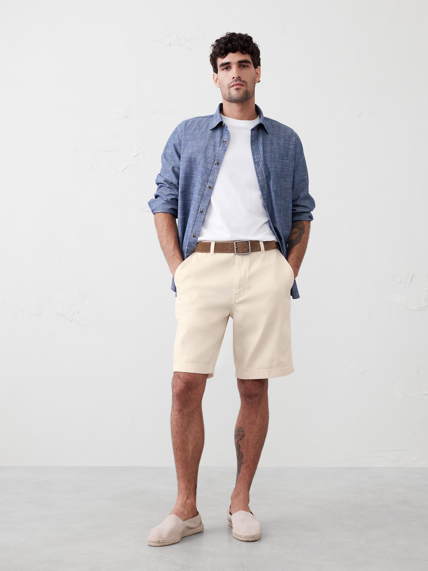 10" Summerweight Denim Short