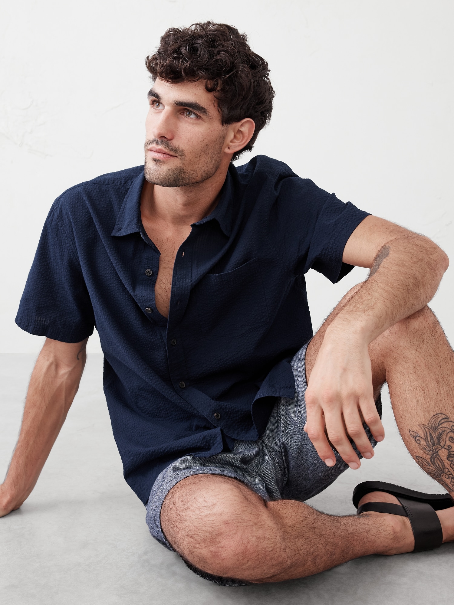 Seersucker Shirt