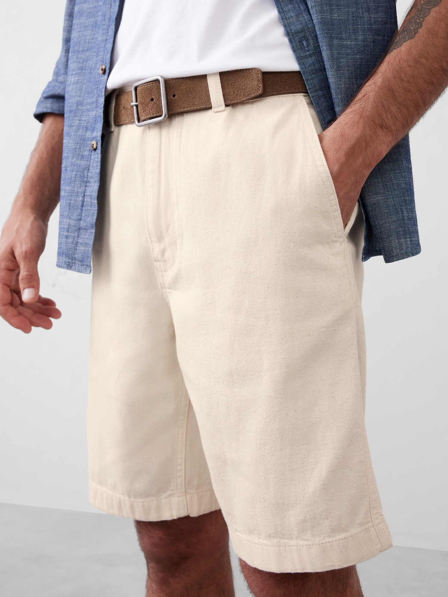 10" Summerweight Denim Short