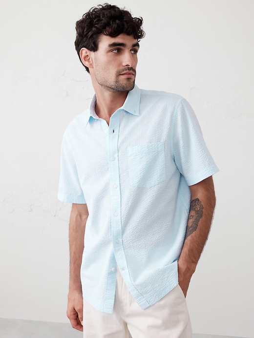 Seersucker Shirt
