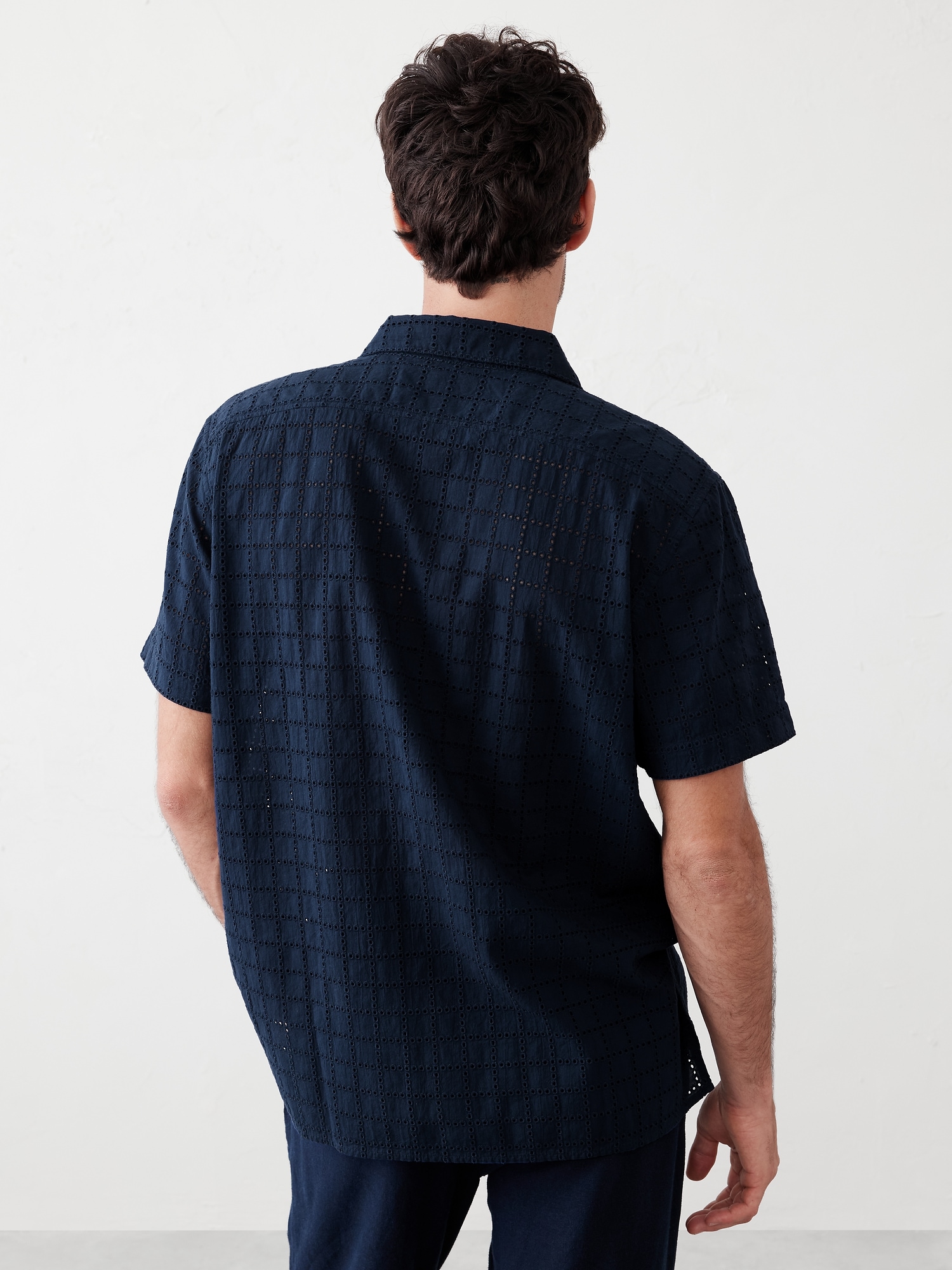 Eyelet Resort Shirt
