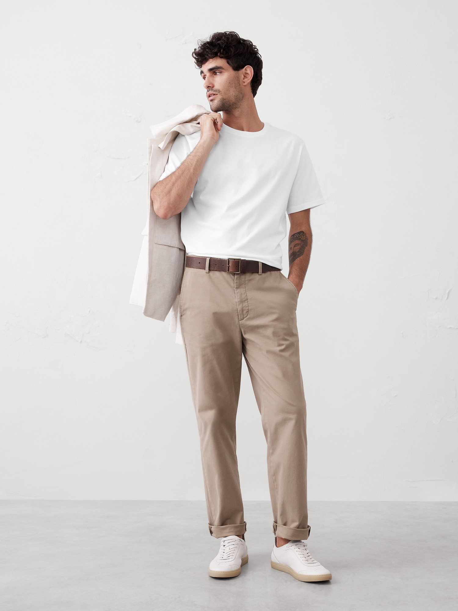 Midweight Cotton T-Shirt - White