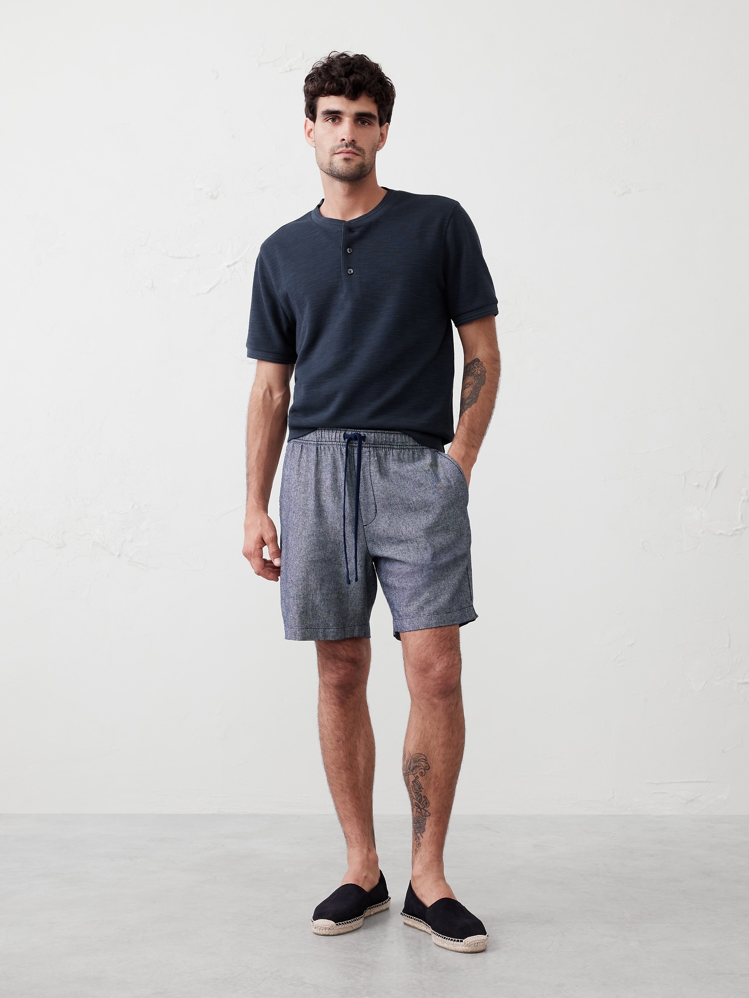 Textured Henley