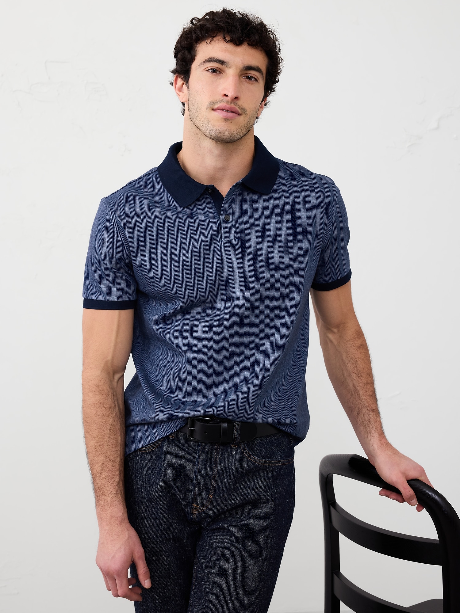 Slim Luxe Touch Polo