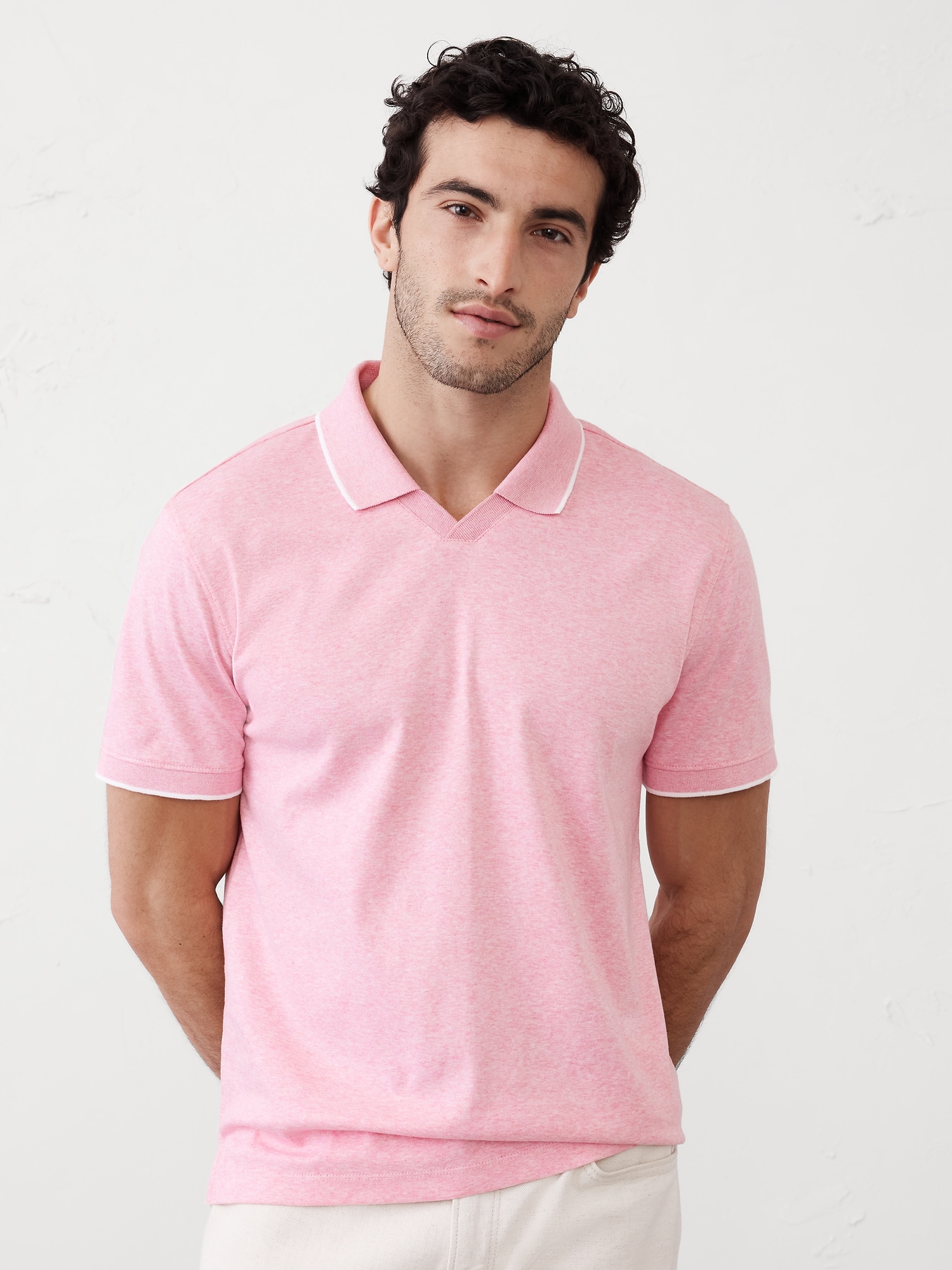 Slim Luxe Touch Polo
