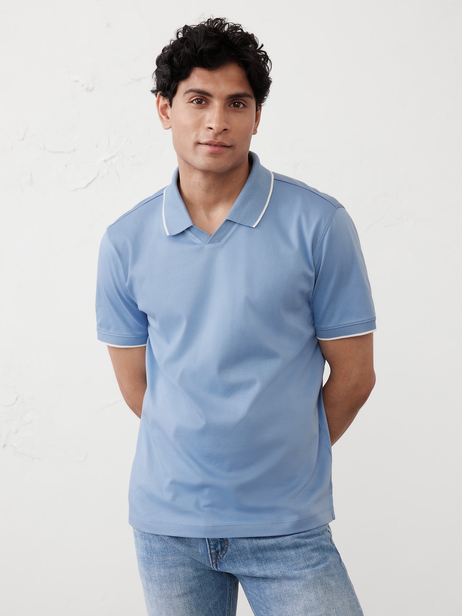 Slim Luxe Touch Polo