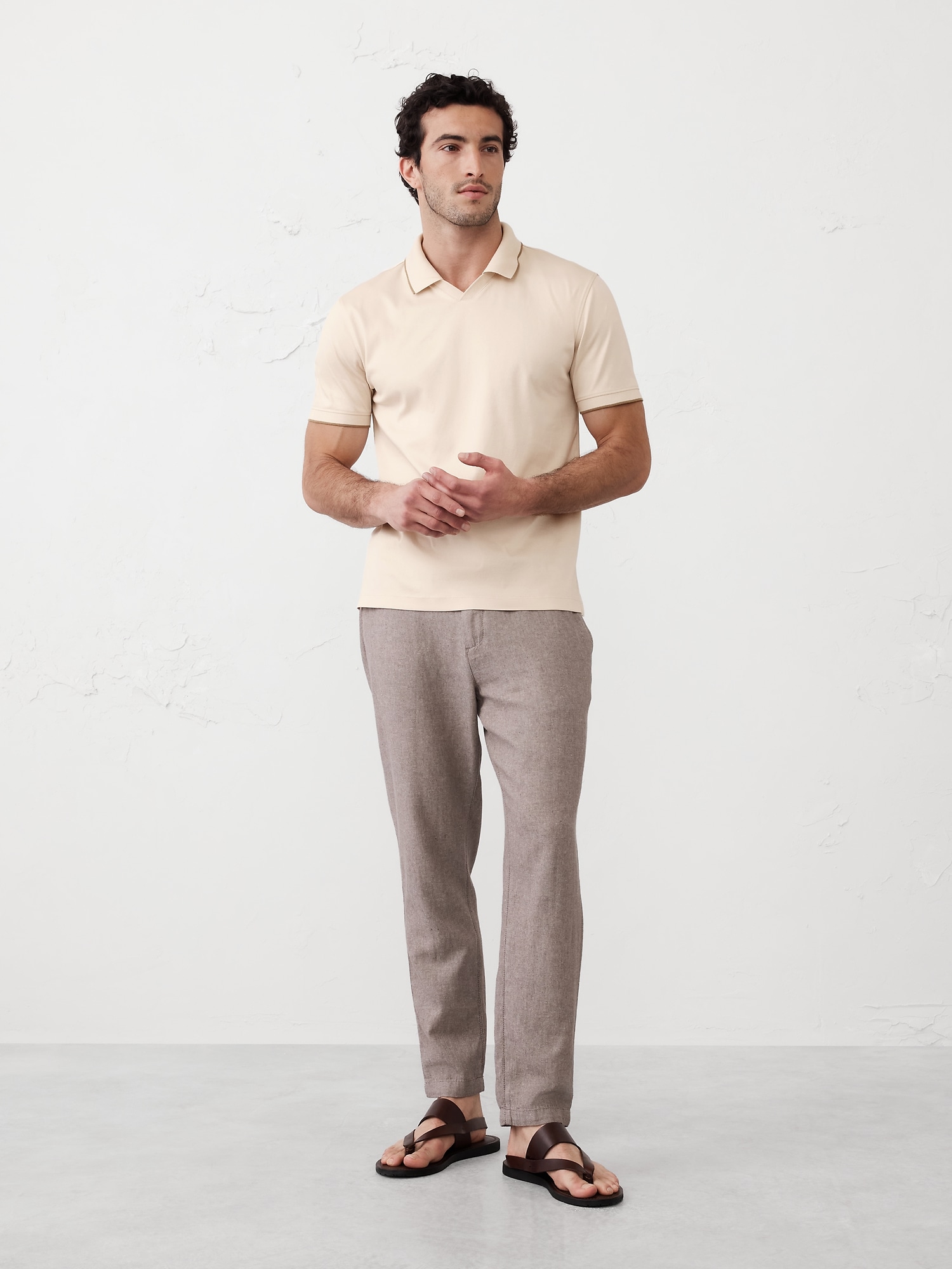 Slim Luxe Touch Polo