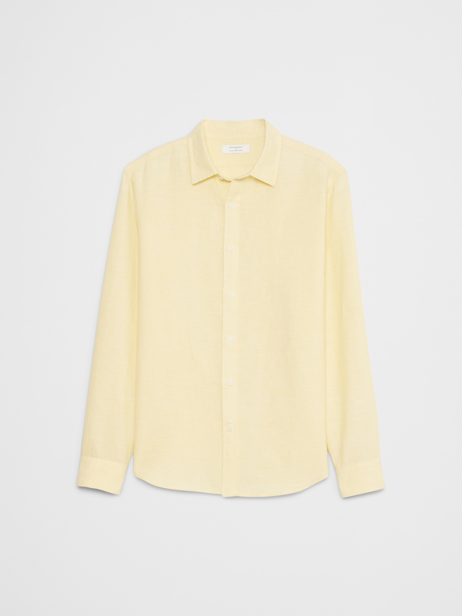 Slim Linen-Blend Shirt