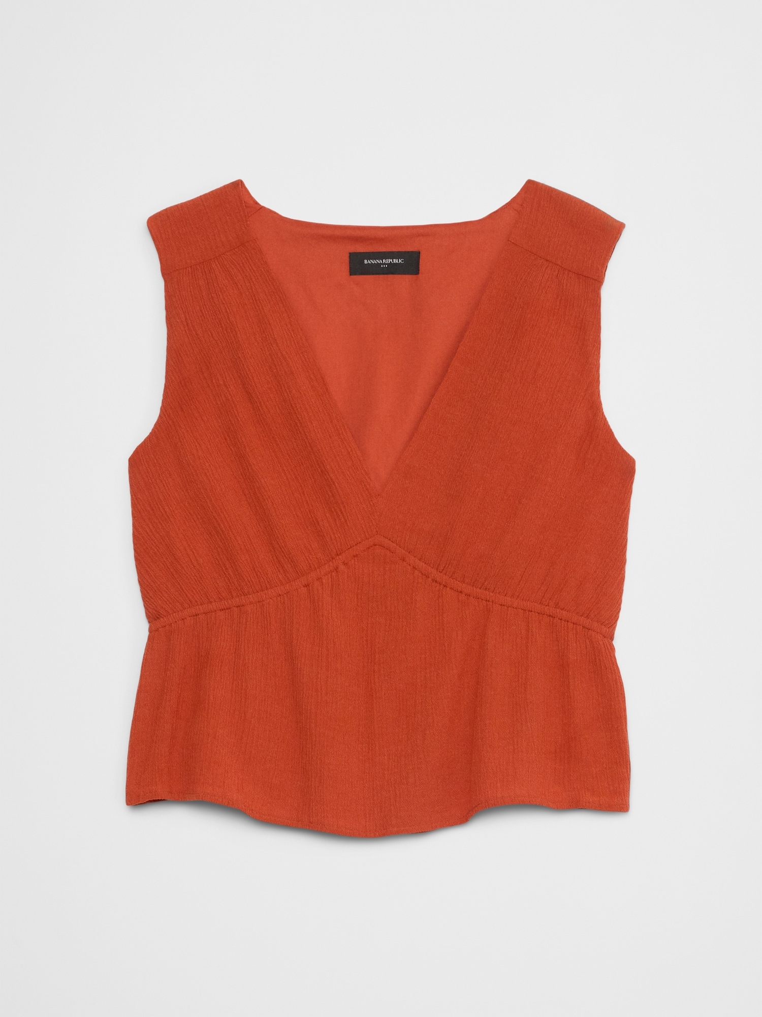 Pleated Crinkle Top