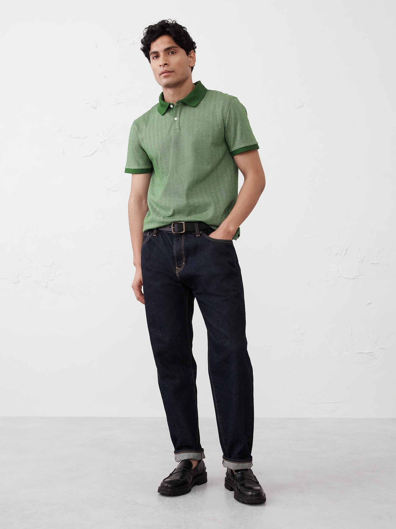 Slim Luxe Touch Polo