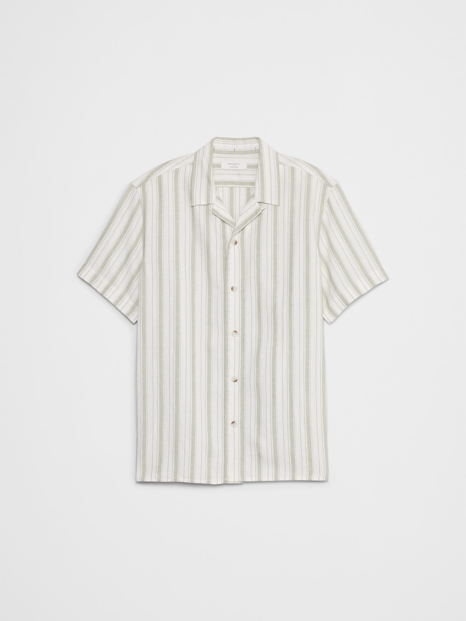 Linen-Blend Resort Shirt