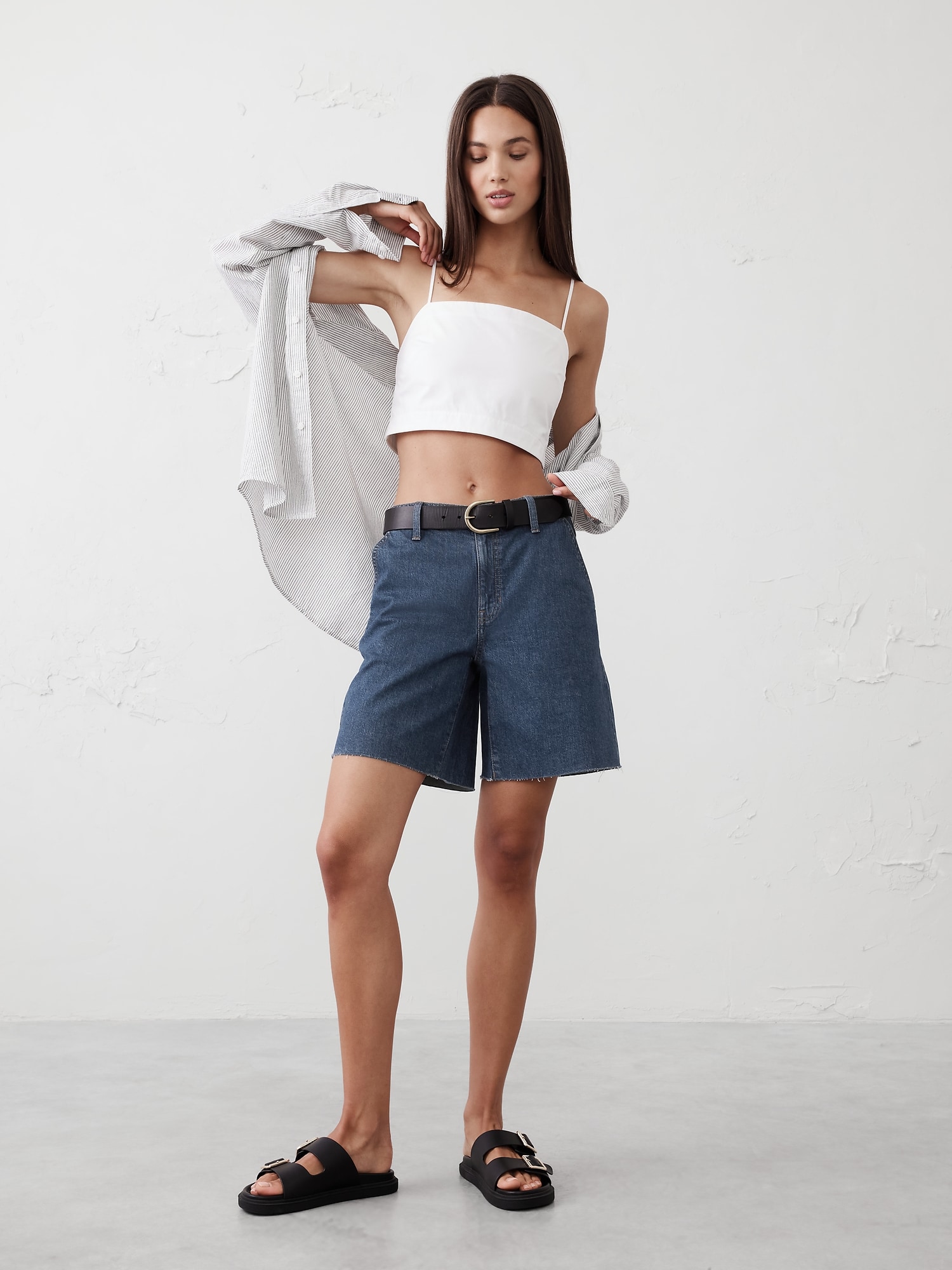 Denim Bermuda Short