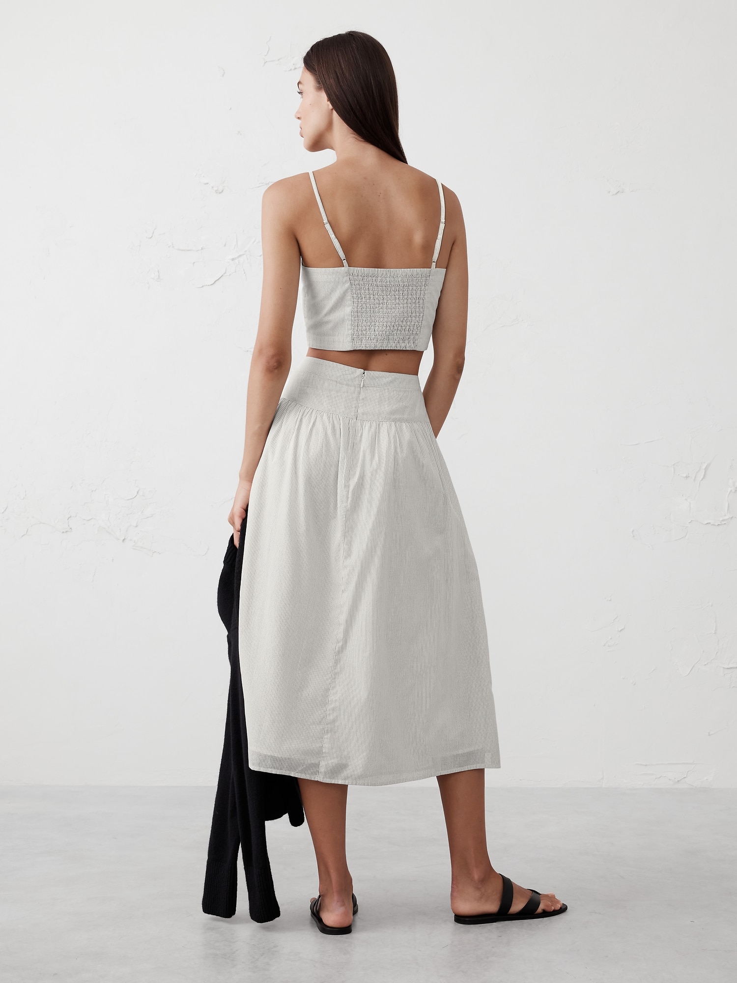 Eyelet Cropped Cami