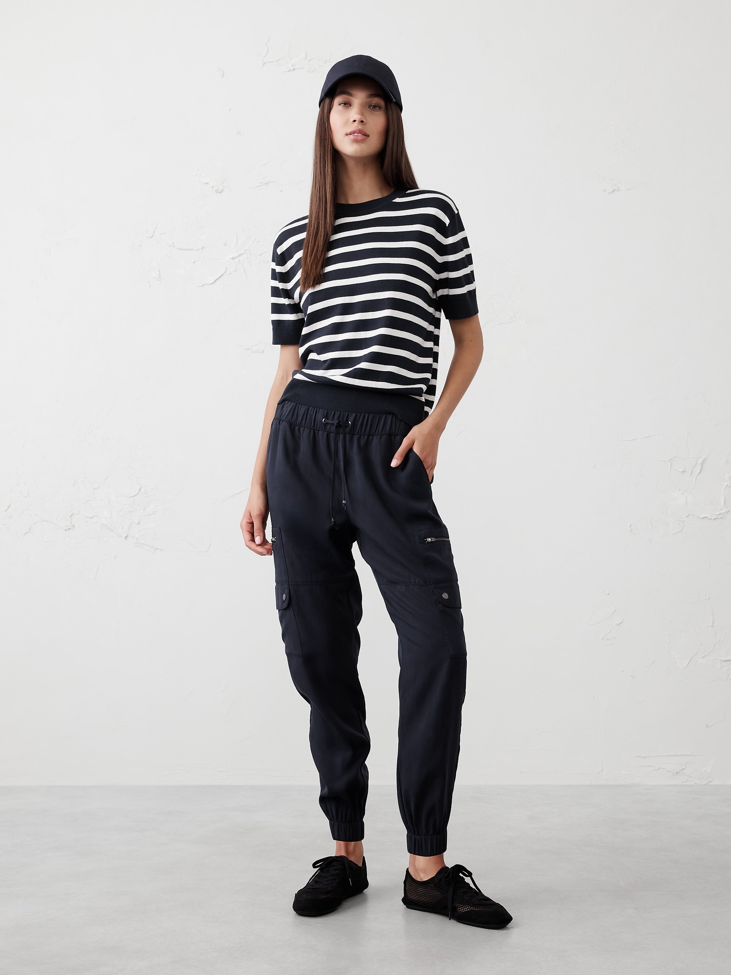 TENCEL™ Cargo Jogger - Blue