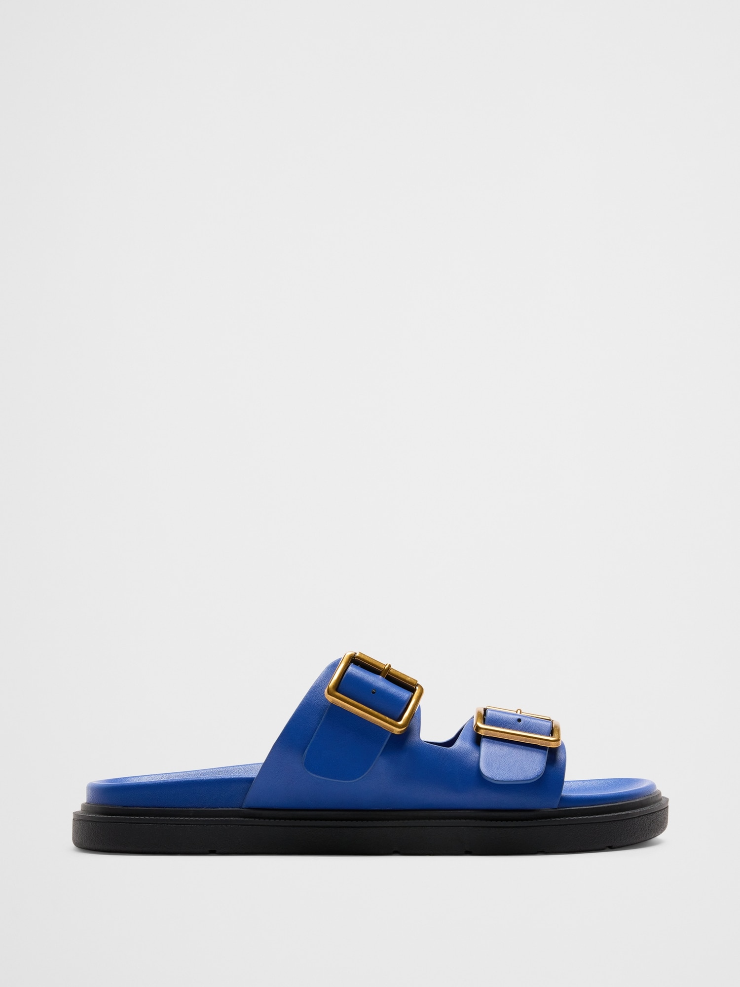 Double Strap Buckle Sandal