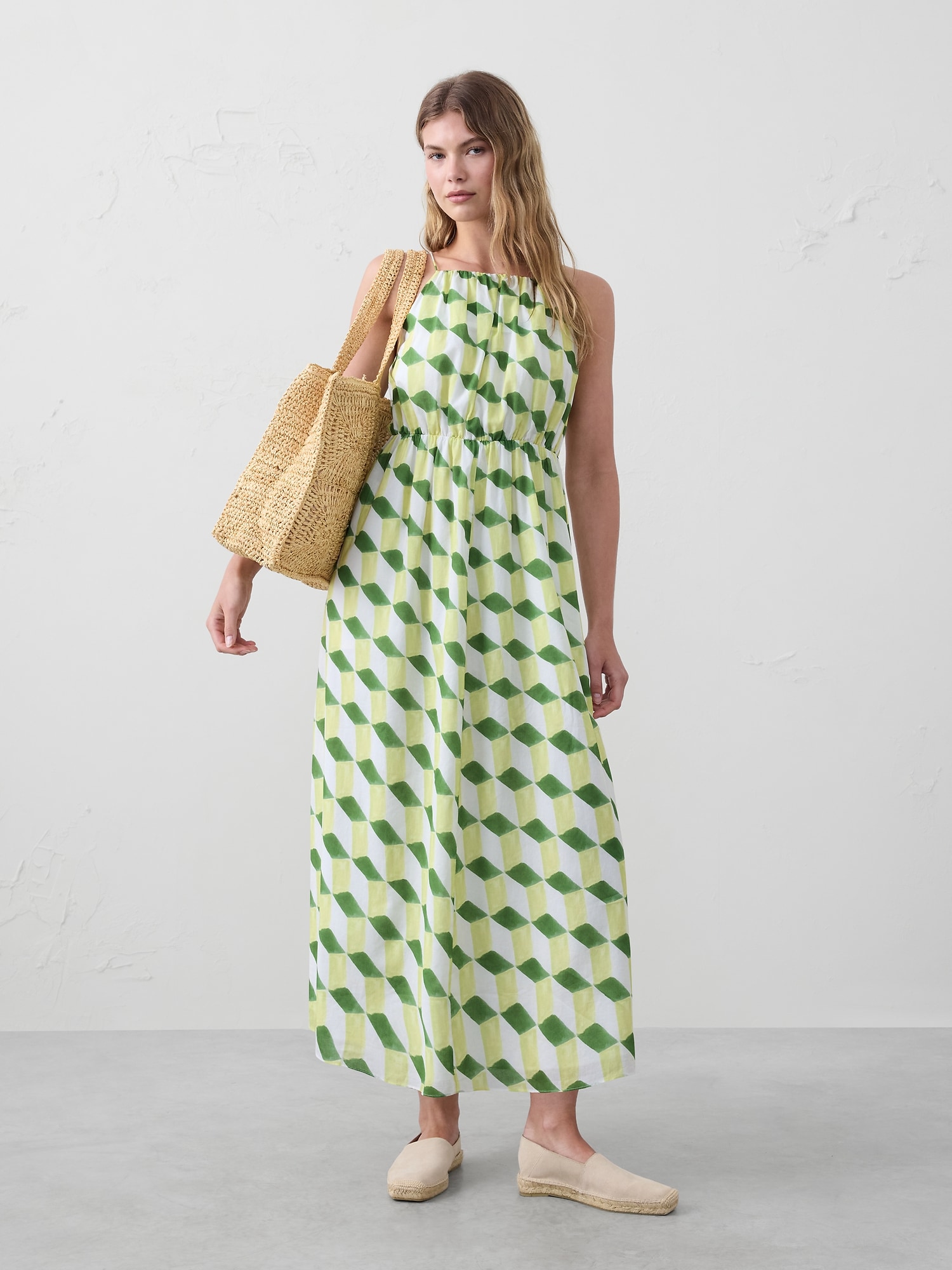 Voile Maxi Dress