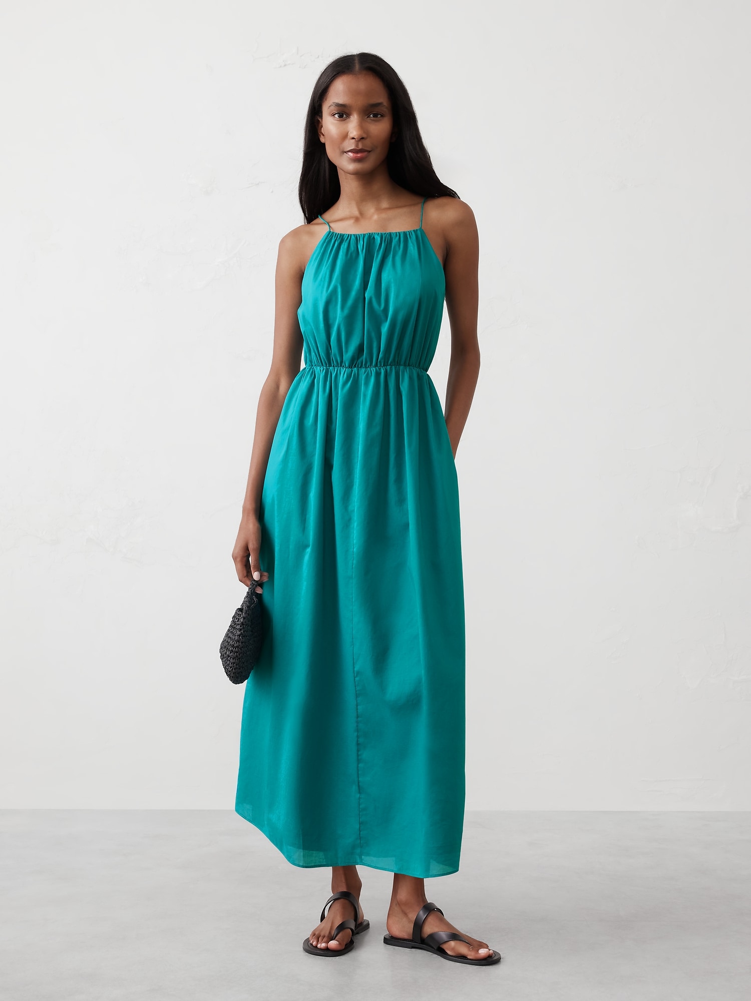 Voile Maxi Dress