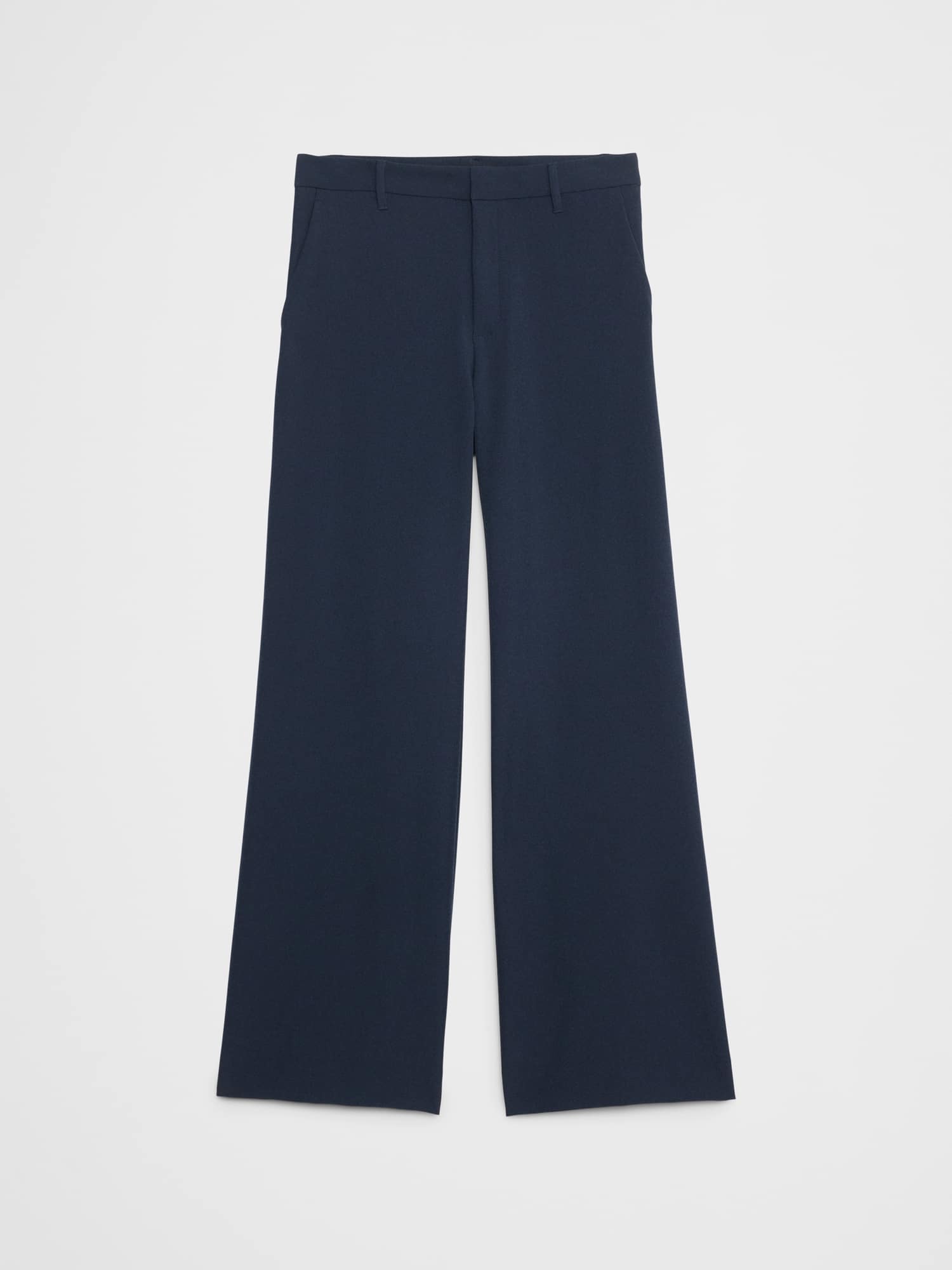 Wide-Leg Sculpted Trouser