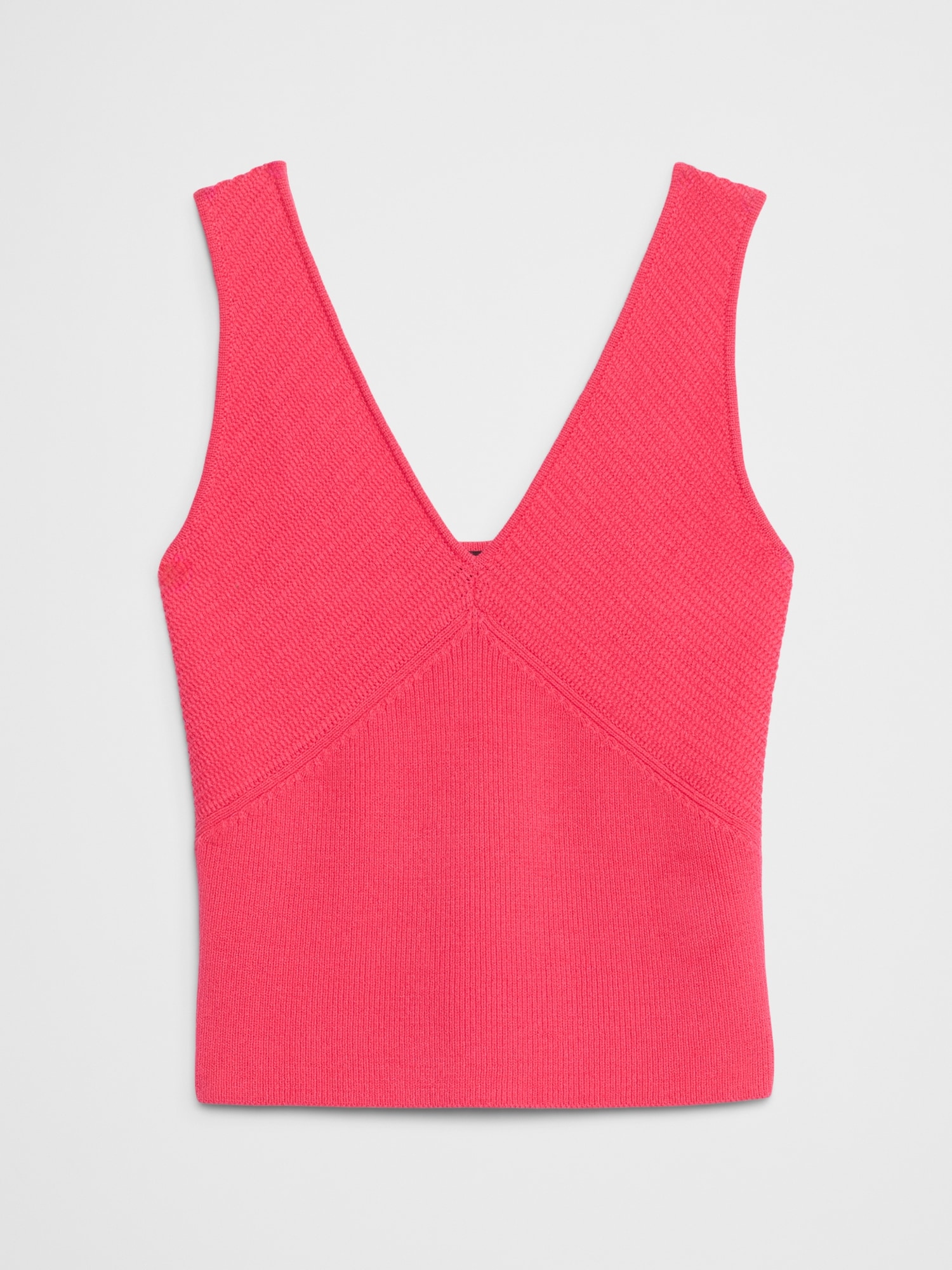 Textured Sweater Tank