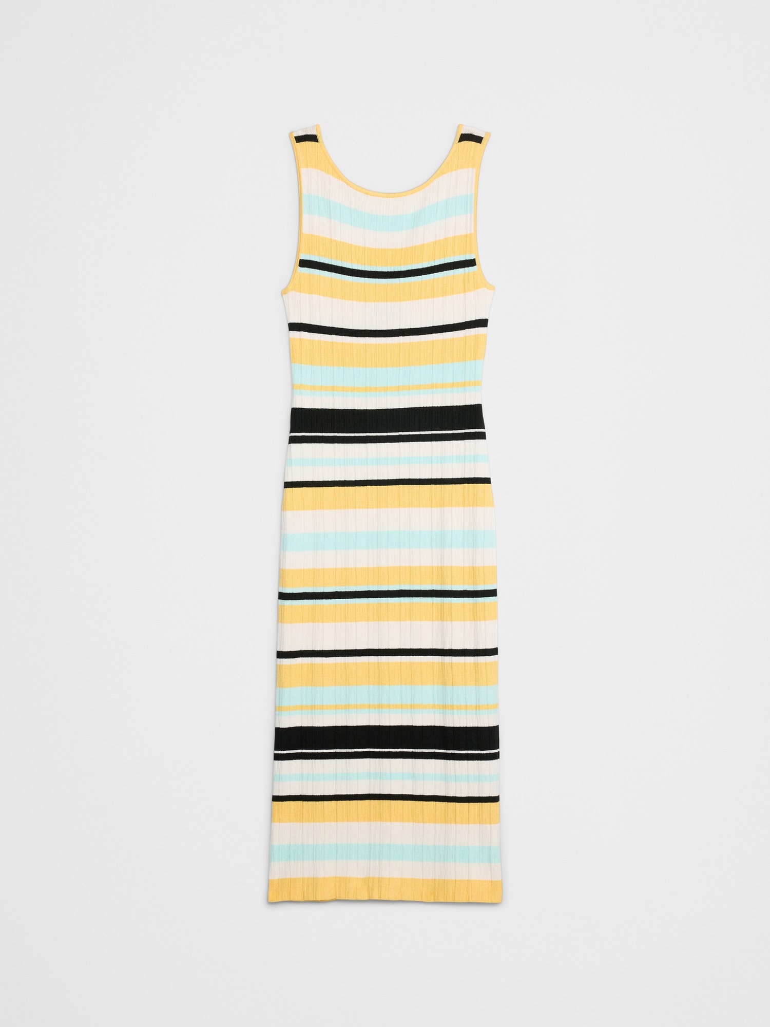 Ribbed Midi Sweater Dress