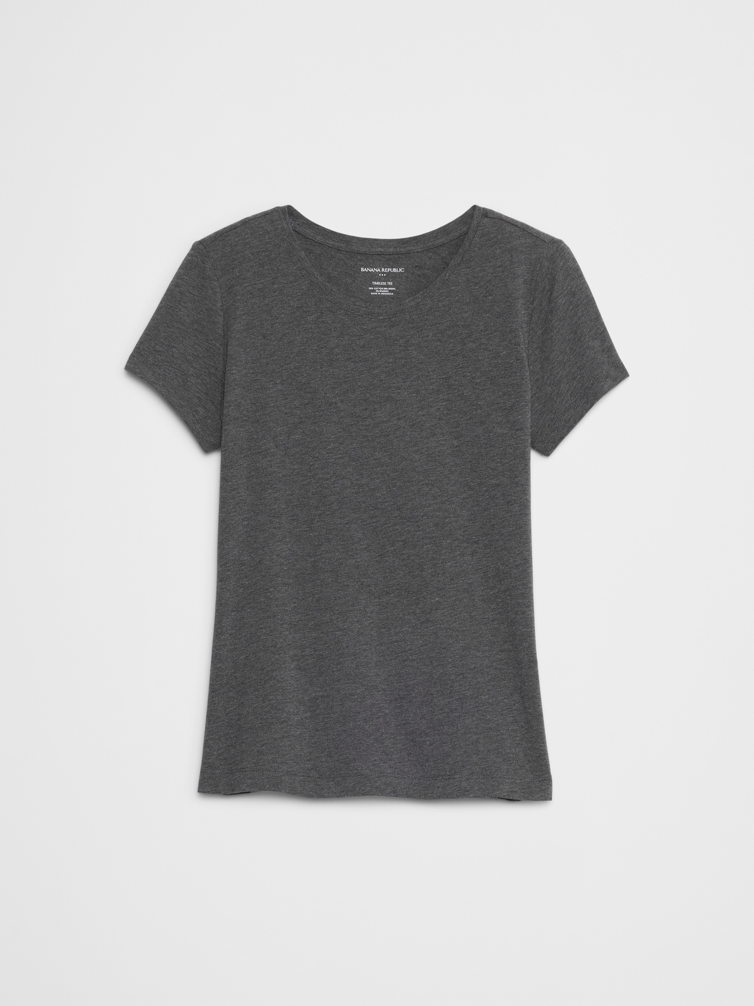 Timeless Crew-Neck T-Shirt - Gray