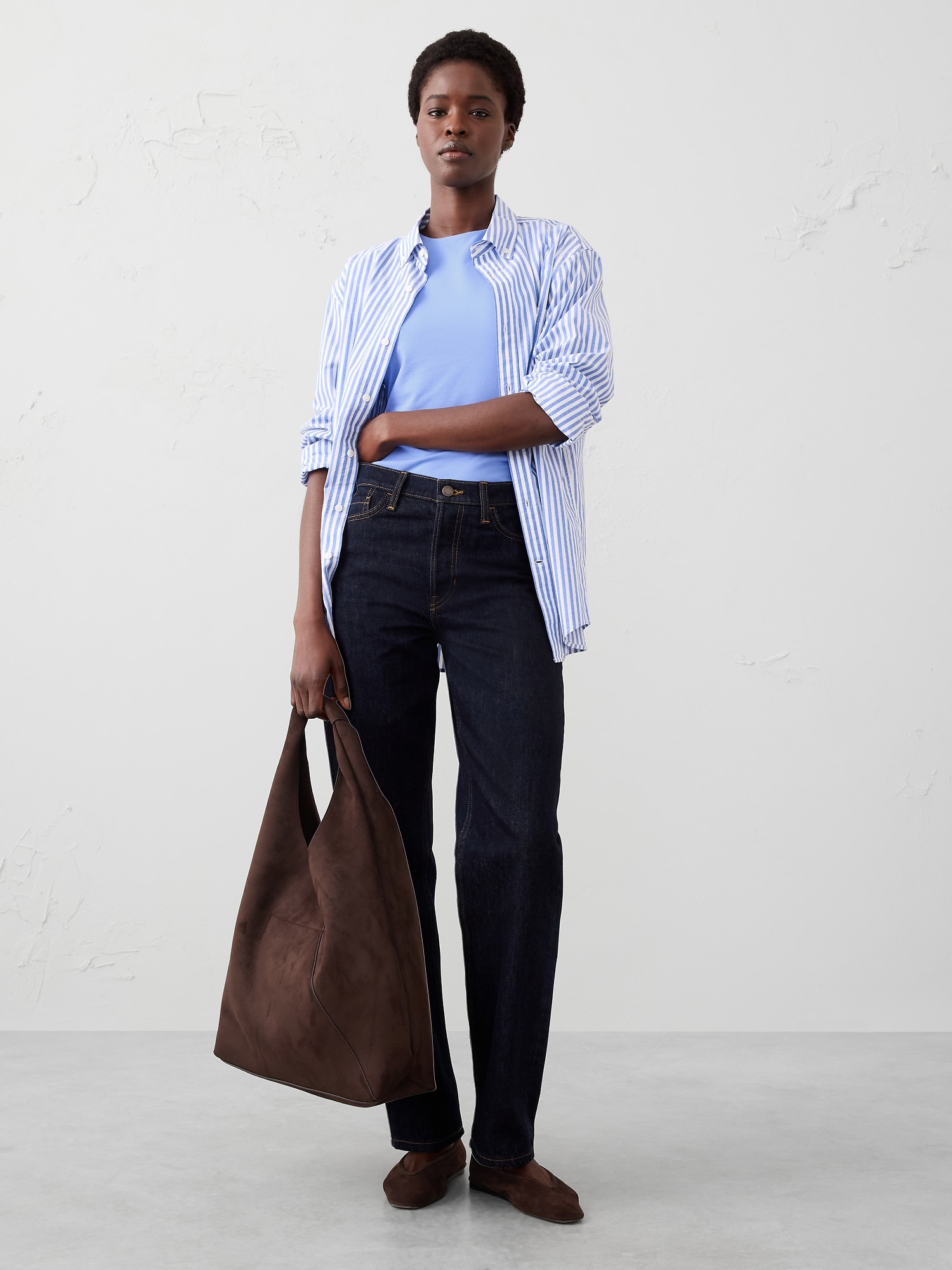 Image number 3 showing, Soft Stretch Crew-Neck T-Shirt