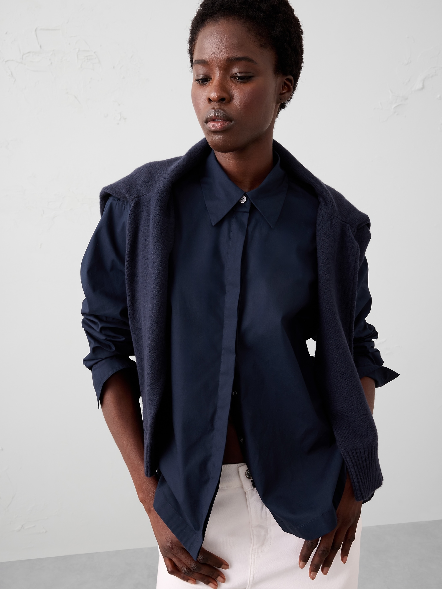 Oversized Cotton Shirt
