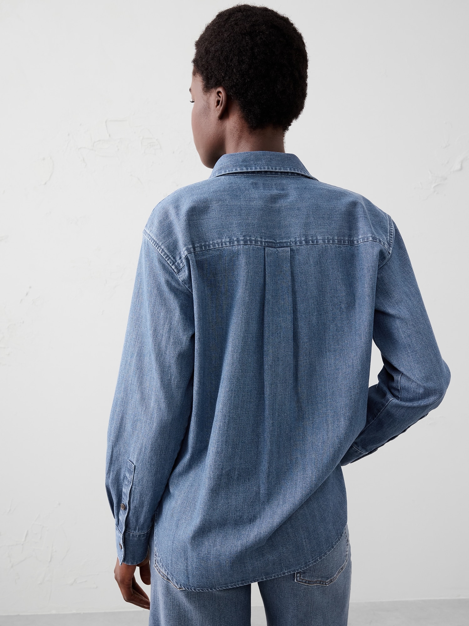 Image number 2 showing, DENIM SHIRT