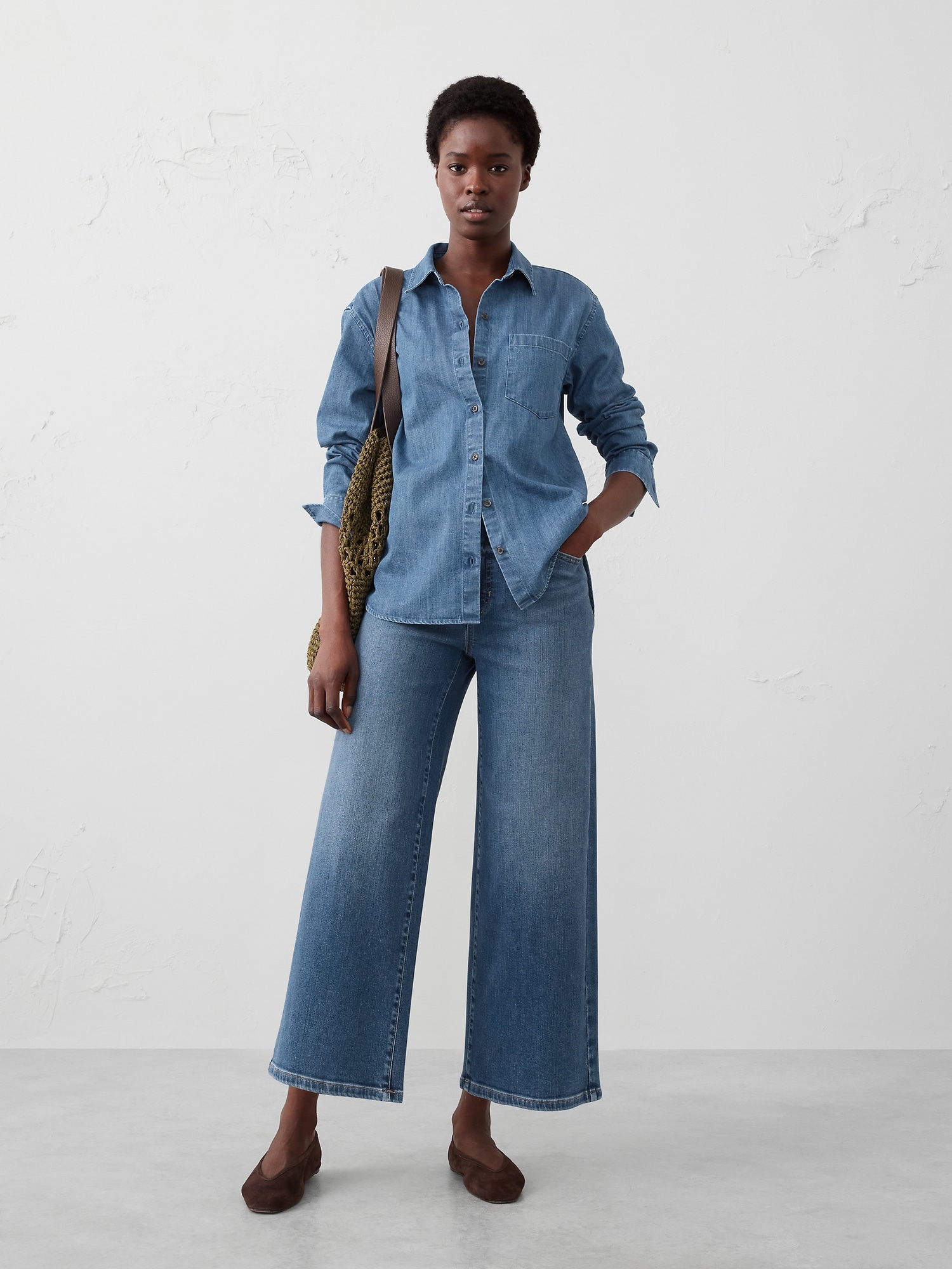 Image number 3 showing, DENIM SHIRT