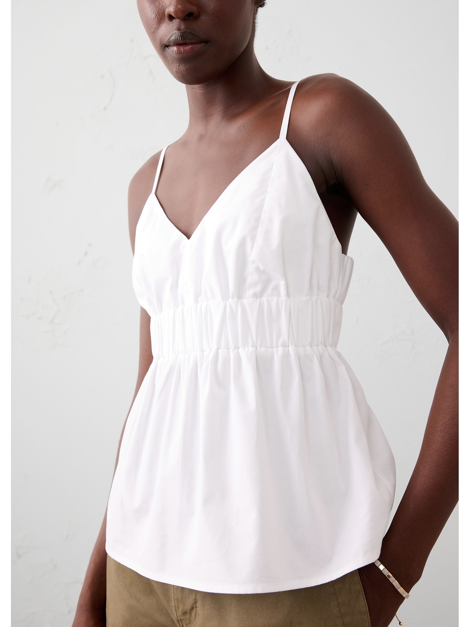 Image number 3 showing, Poplin Camisole