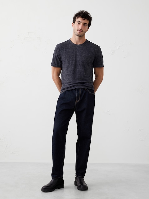Linen-Blend T-Shirt