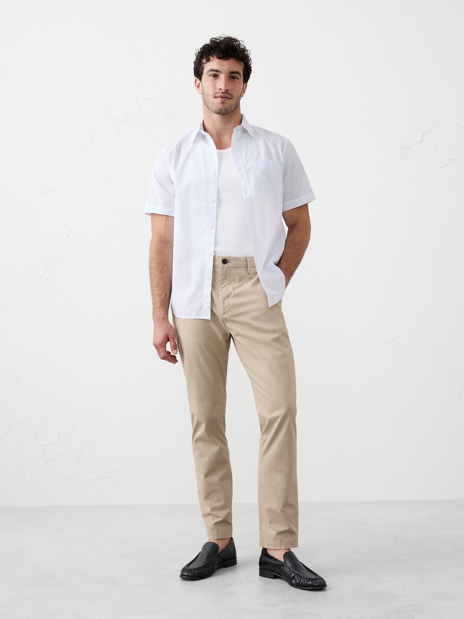 Slim Softwash Cotton Shirt