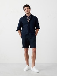 【YOURNUS】Maiz Seersucker Half Shirt Short-sleeve Yarn-dyed Seersucker Shirt For Men | J.Crew