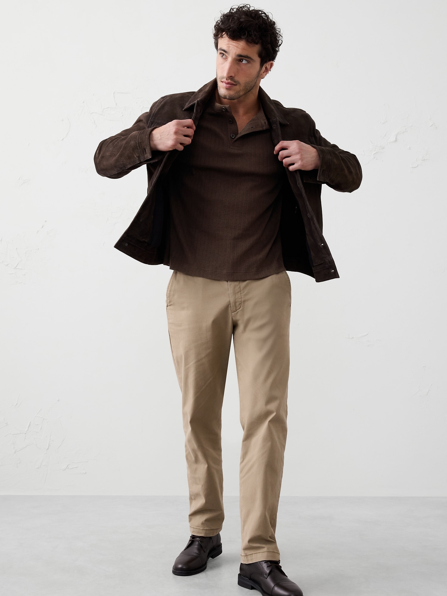 Image number 3 showing, Textured Henley