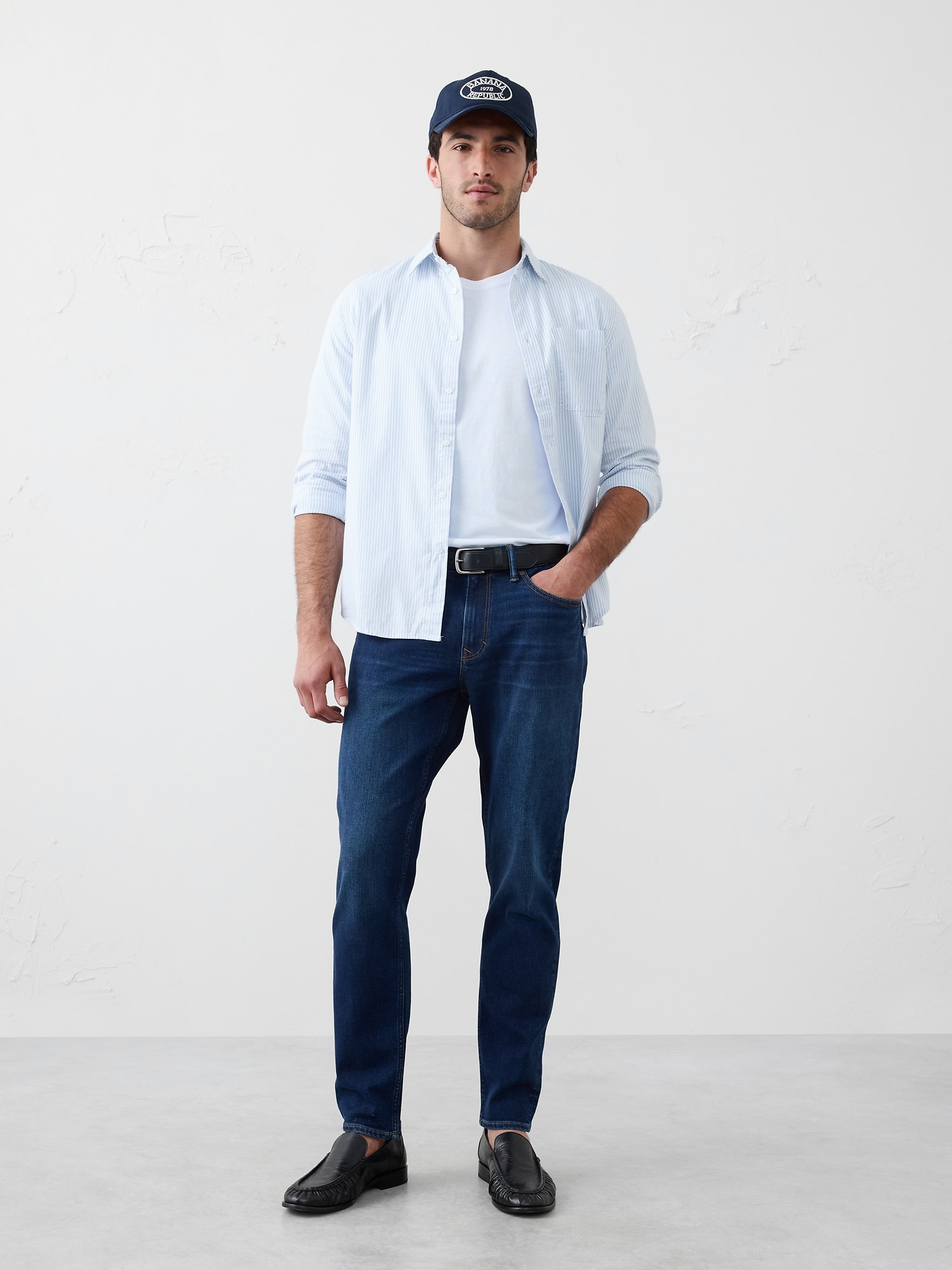 Athletic Travel Jean - Tinted Rinse