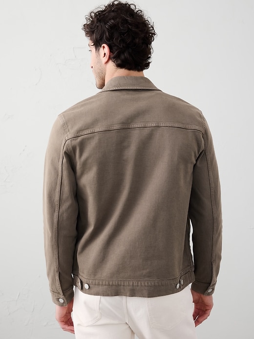 Garment Dyed Trucker Jacket