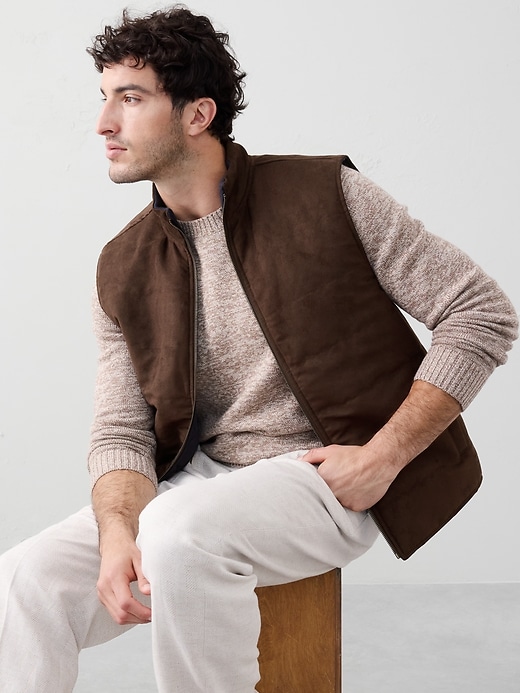 Reversible Vegan Banana Republic Vegan Suede Jacket Banana