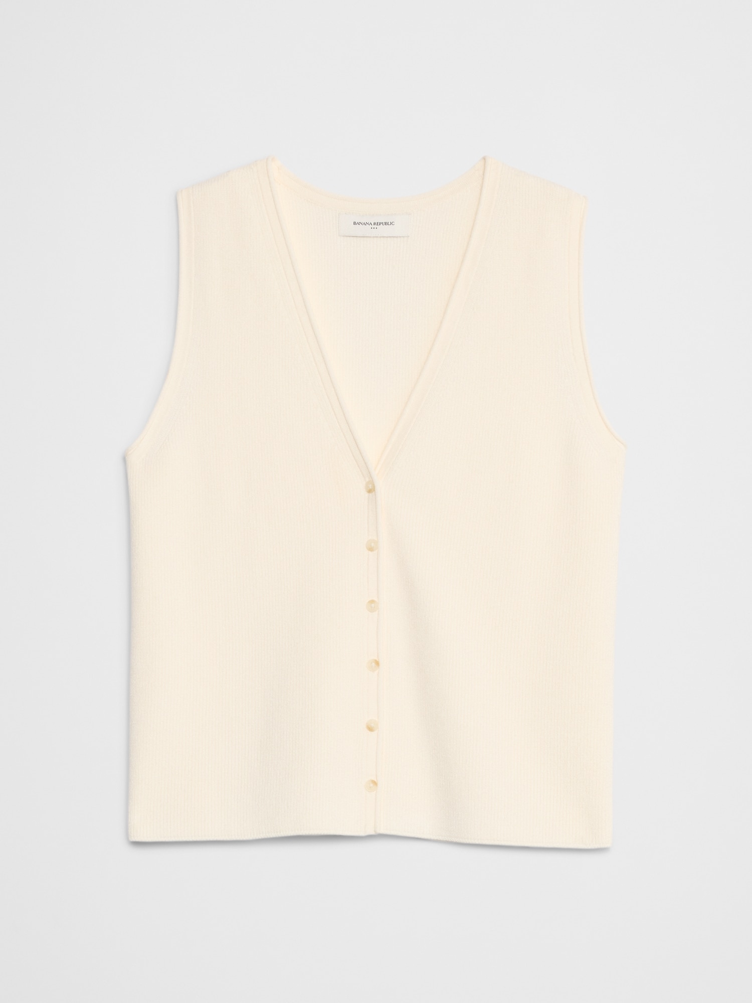 Striped V-Neck Sweater Vest
