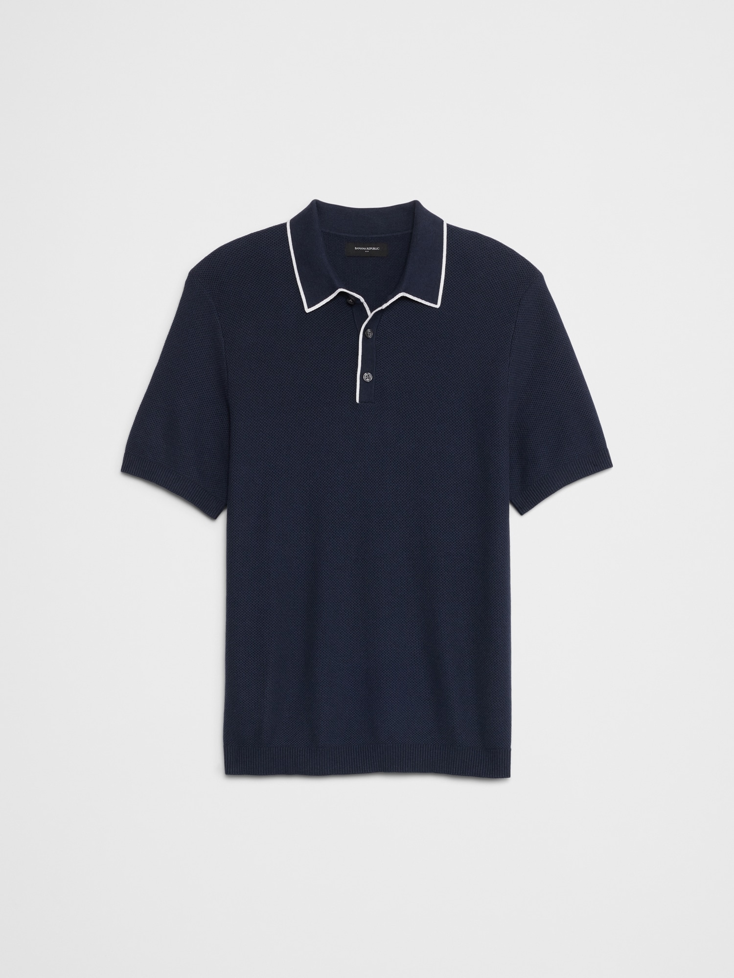 Image number 4 showing, Tipped Textured Polo