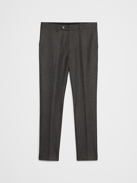 Tailored-Fit Crosshatch Suit Trouser | Banana Republic Factory