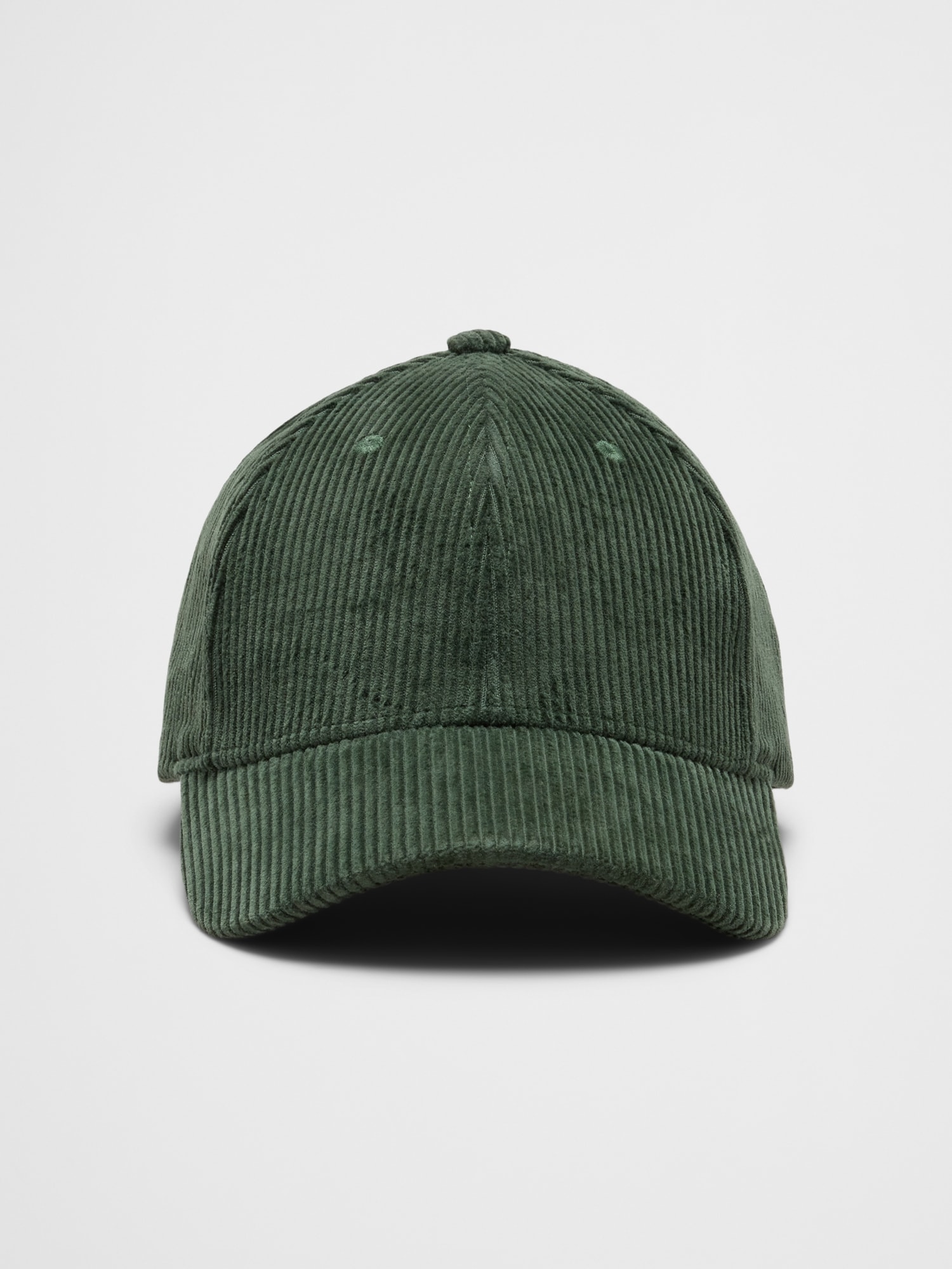Corduroy Flat Brim Baseball Hat