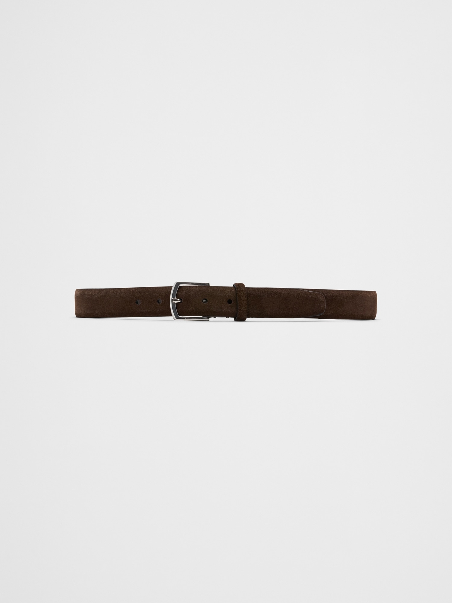 Suede Dress Belt - Double Chocolate