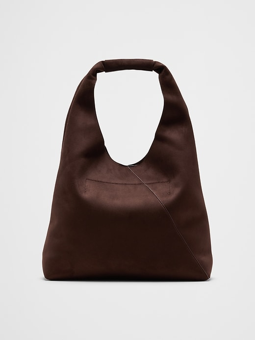 Vegan Leather Slouchy Tote