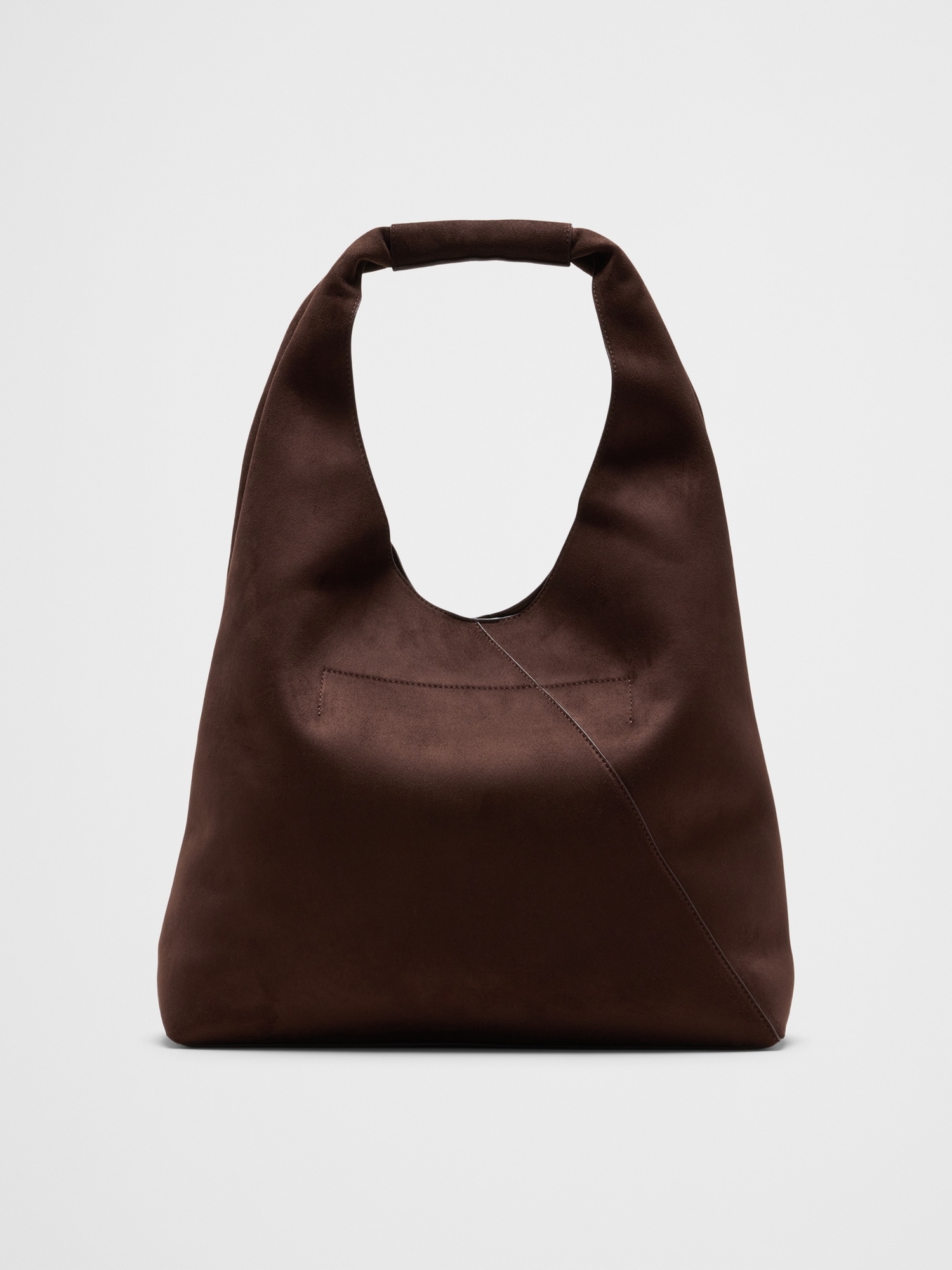 Image number 4 showing, Vegan Leather Slouchy Tote