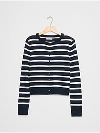 Forever Crew-Neck Cardigan Sweater