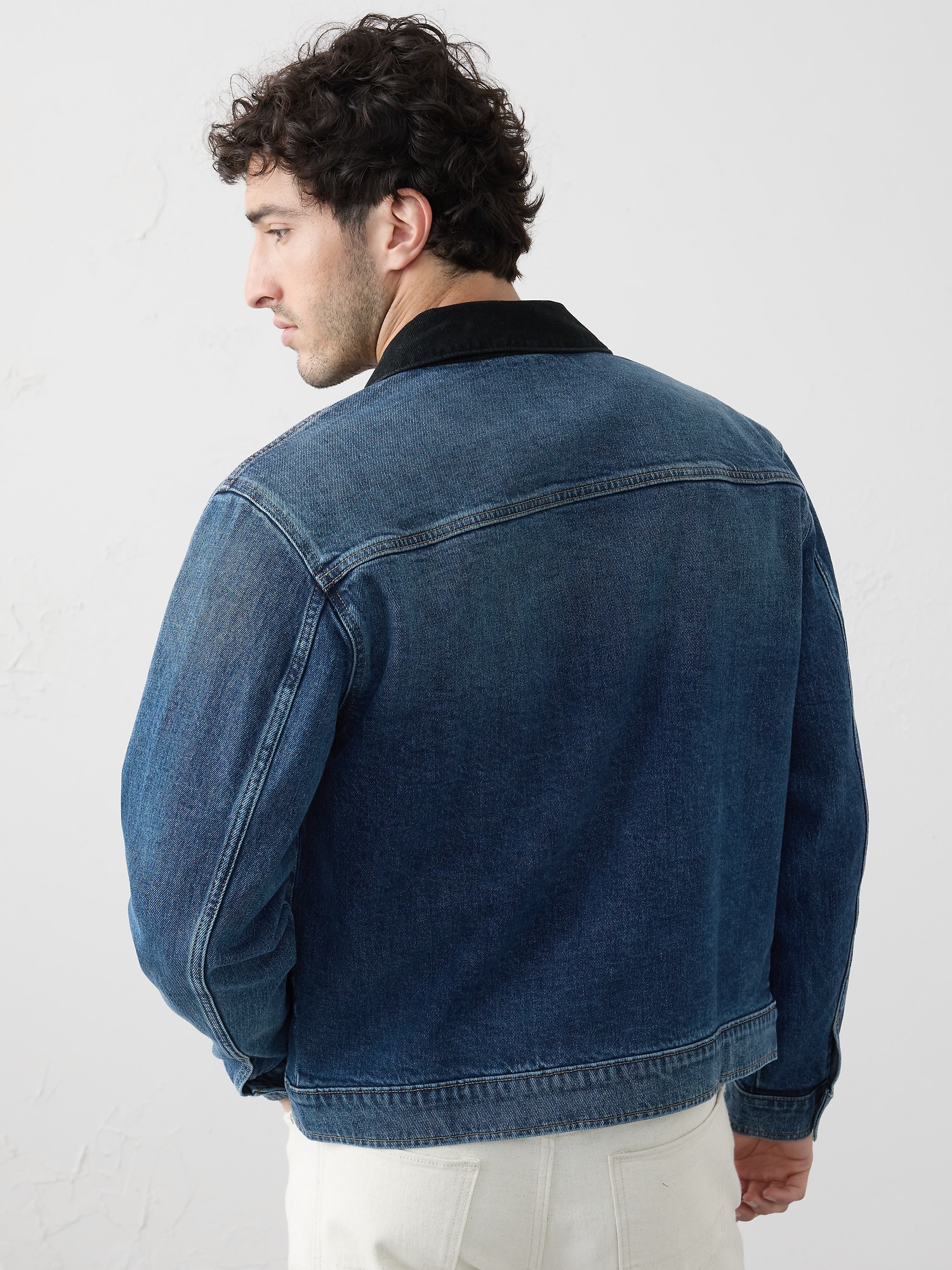 Image number 2 showing, Denim Trucker Jacket