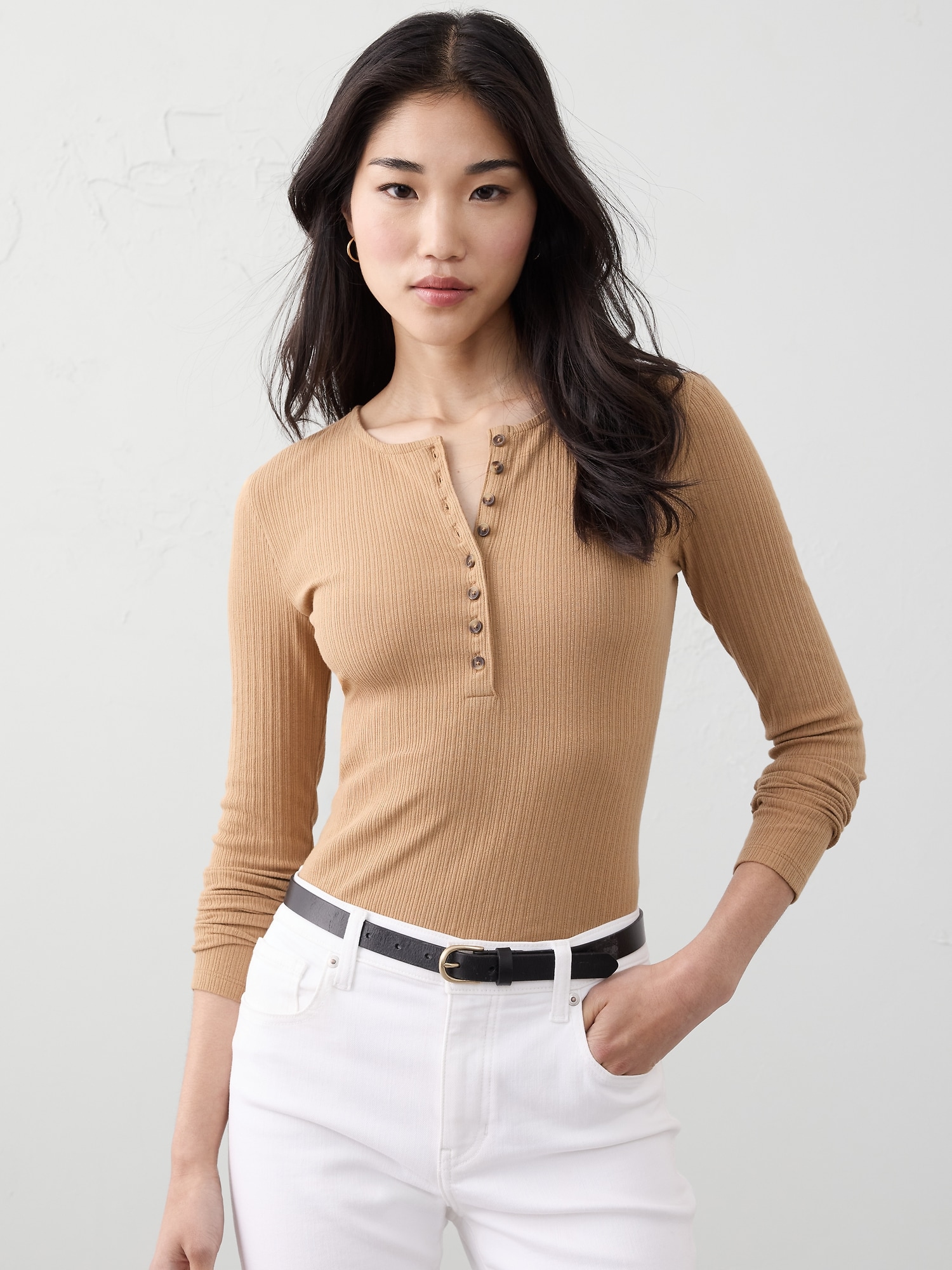 Textured Henley