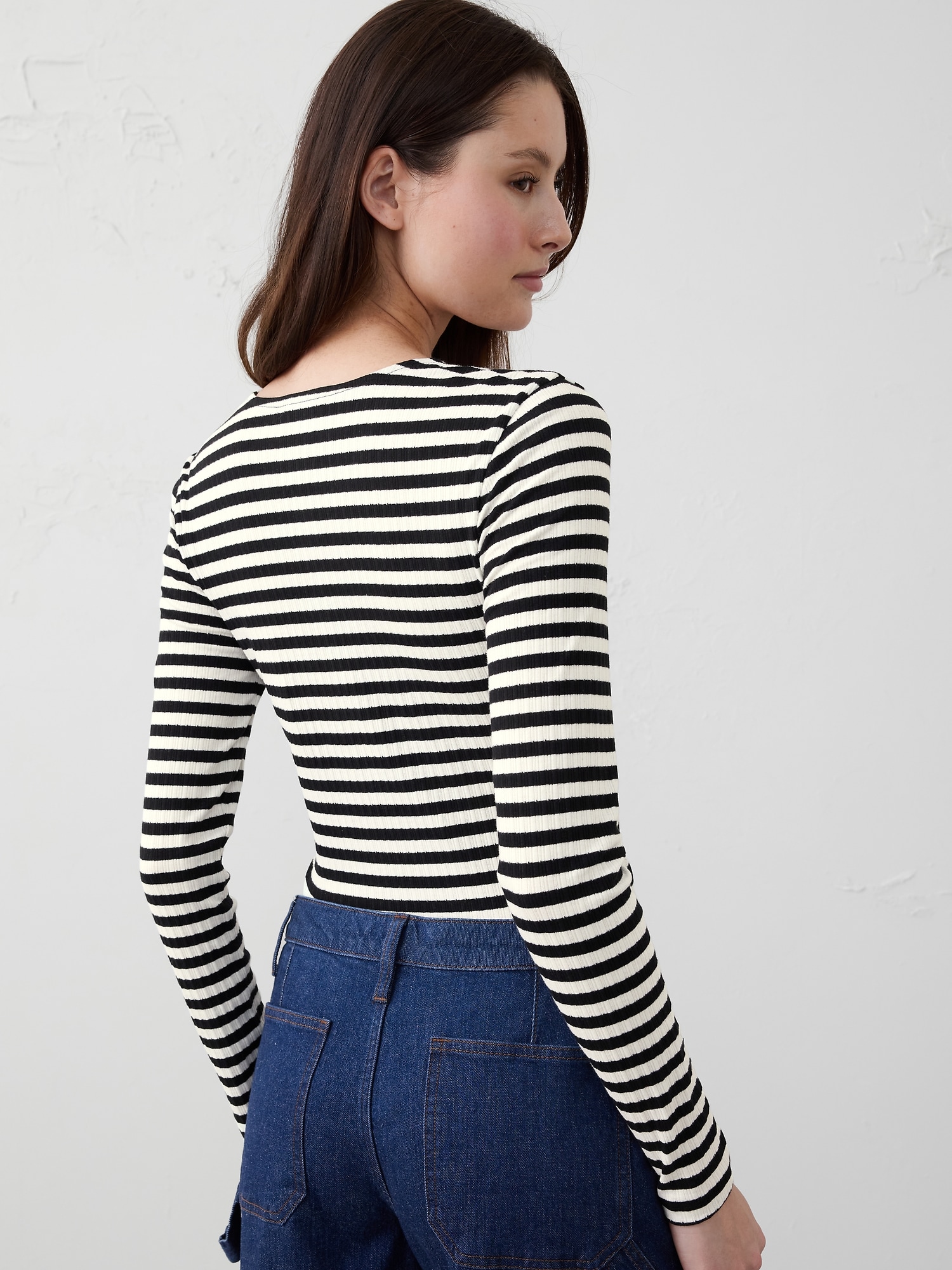Image number 2 showing, Textured Henley